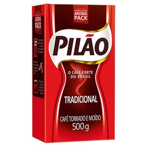 Café Torrado e Moído Tradicional a Vácuo Pilão 500g