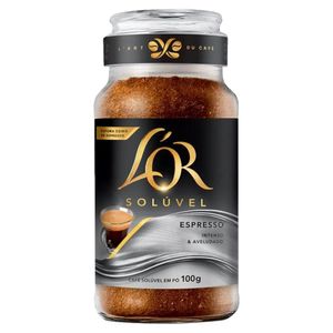 Café Solúvel em Pó Espresso L'or 100g
