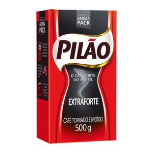 Café Torrado e Moído Extra Forte a Vácuo Pilão 500g
