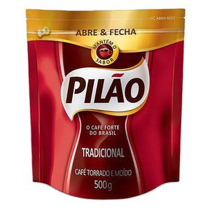 Café Torrado e Moído Tradicional Abre & Fecha Pilão 500g
