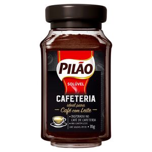 Café Solúvel Cafeteria Pilão 70g