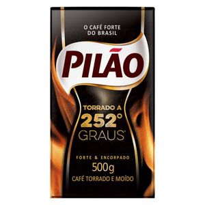 Café Torrado e Moído 252 Graus a Vácuo Pilão 500g