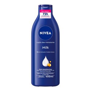Loção Hidratante Milk Pele Seca a Extrasseca Nivea 400ml