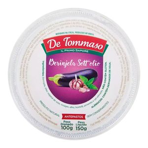 Berinjela Sott' Olio De Tommaso 150g