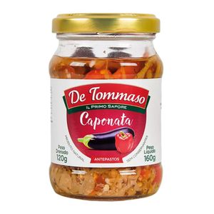 Caponata com Berinjela e Pimentão De Tommaso Vidro 120g