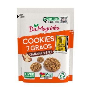 Biscoito Cookies 7 Grãos Castanha-do-Pará Da Magrinha 100g