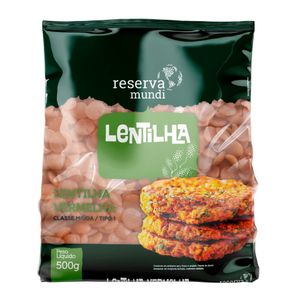 Lentilha Vermelha Reserva Mundi 500g