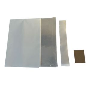 Folha Transparente para Presente com Fita 15cm