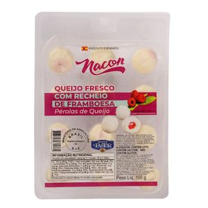 Queijo Fresco com Recheio de Framboesa Pérola Nacon 100g
