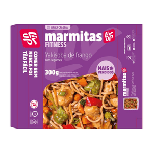 Yakissoba de Frango com Legumes Marmitas Fitness Liv Up 300g