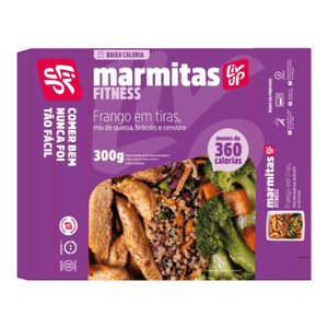 Frango em Tiras com Legumes Marmitas Fitness Livup 300g