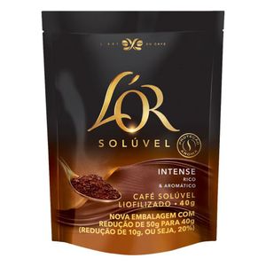 Café Solúvel Intense Sachê L'Or 40g