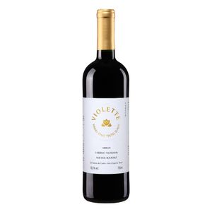 Vinho Nacional Tinto Suave Violette Fausto 750ml