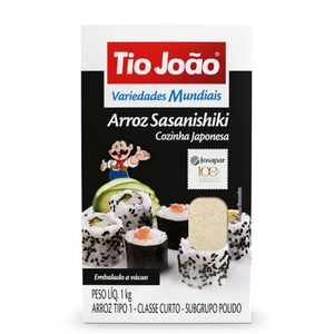 Arroz Cozinha Japonesa Tio João 1kg