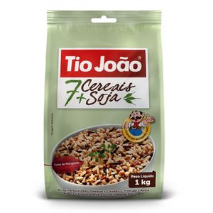 Arroz 7 Grãos com Soja Integral Tio João 1kg
