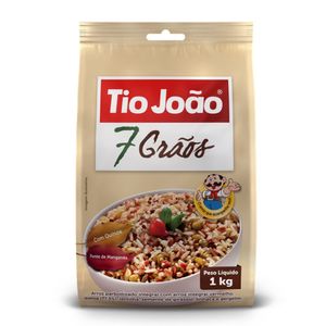 Arroz 7 Grãos Integrais Tio João 1kg