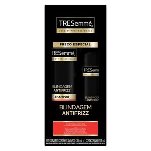 Shampoo+Condicionador TRESemmé Blindagem Antifrizz 350 + 175 ml