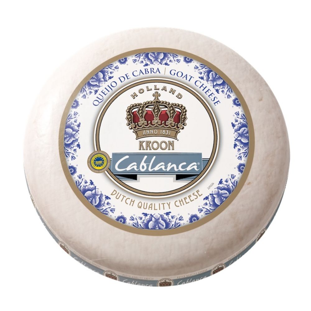 Queijo de Cabra Maturado Cablanca Fracionado Holland Kroon Kg