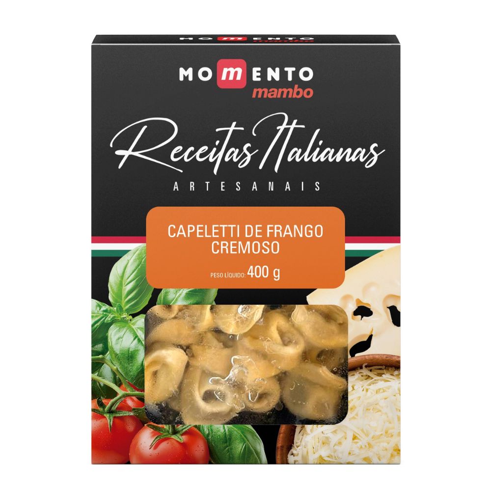 Capeletti de Frango Cremoso Momento Mambo 400g