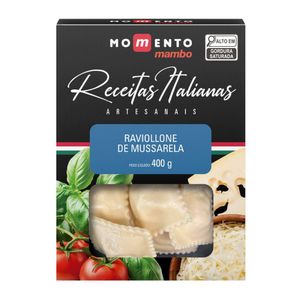 Raviollone de Mussarela Momento Mambo 400g