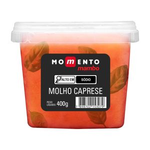 Molho Caprese Momento Mambo 400g
