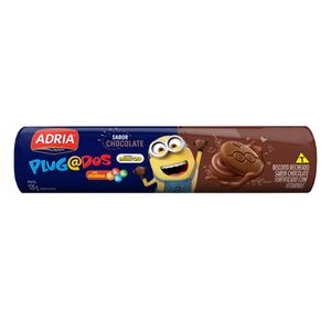 Biscoito Recheado de Chocolate Plugados Adria 120g