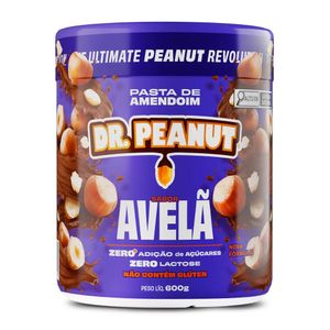 Pasta de Amendoim Sabor Avelã Dr. Peanut 600g