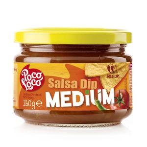 Molho de Salsa Medium Picante Poco Loco 260g