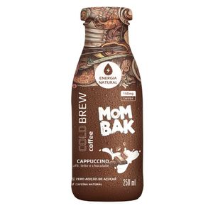 Bebida Café, Leite e Chocolate Cappuccino Cold Brew Mombak 250ml