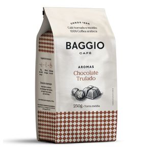 Café Torrado e Moído Aromas de Chocolate Trufado Baggio 250g