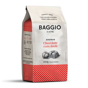 Café Torrado e Moído Chocolate com Avelã Baggio Aromas 250g