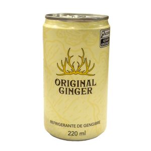Refrigerante de Gengibre Original Ginger Lata 220ml