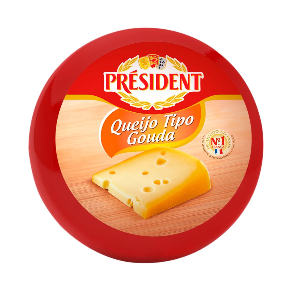 Queijo Tipo Gouda Fracionado Président Kg
