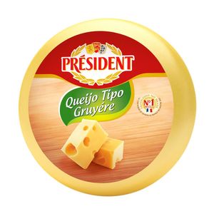 Queijo Tipo Gruyere Fracionado Président Kg