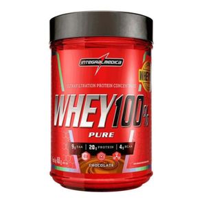 Whey Protein de Chocolate 100% Integralmedica 450g