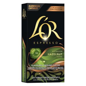Cápsula de Café Espresso Avelã L'or 52g com 10 Unidades