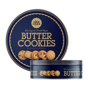 Biscoito Amanteigado Sortidos Dan Cake Lata 340g