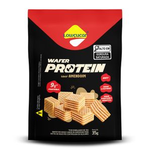 Biscoito Wafer Proteico de Amendoim Sem Lactose Lowçucar 35g
