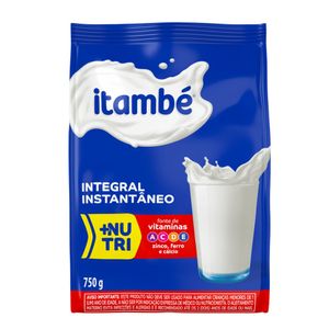 Leite Pó Instantâneo Integral Itambé Pacote 750g
