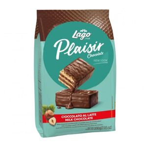 Biscoito Mini Wafer Plaisir Lago 200g