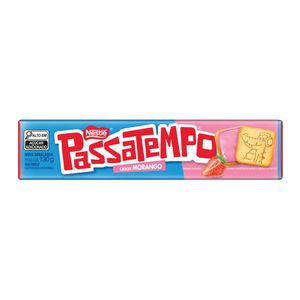 Biscoito Recheado de Morango Passatempo 130g