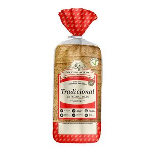 Pão Integral Vegano Tradicional Nutrivida 400g