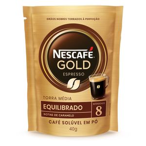 Café Solúvel Gold Intensidade 8 Sachet Nescafé 40g