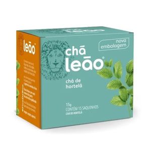 Chá de Hortelã Leão 15g com 15 unidades