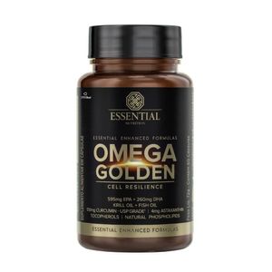 Suplemento Omega Golden Essential Nutrition com 60 Cápsulas