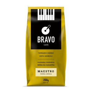 Café Torrado e Moído Maestro Torra Média Bravo Café 250g