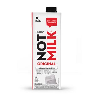 Leite Vegetal Original Sem Lactose Not Milk 1L