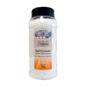 Sal Grosso para Churrasco Villa Cerroni 1kg