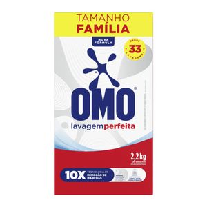 Lava Roupa em Pó Lavagem Perfeita Omo 2,2kg