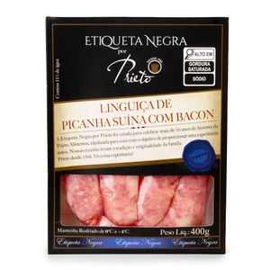 Linguiça de Picanha Suína com Bacon Prieto 400g